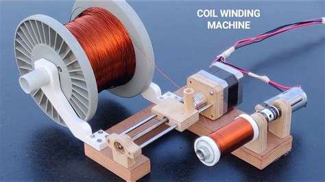 magnetic coil winding machine